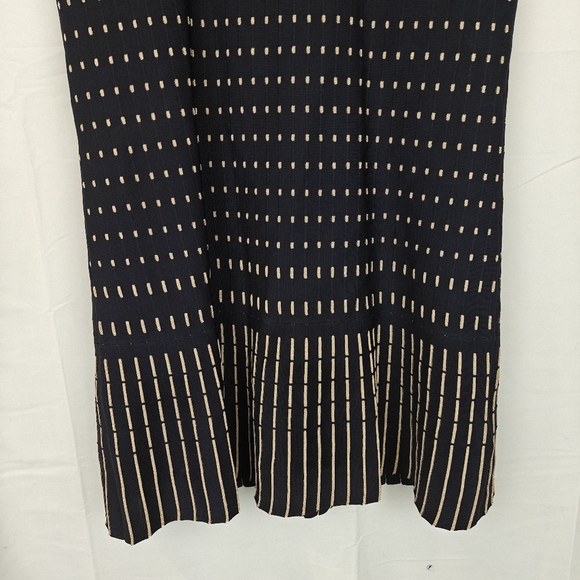 Ted Baker Maciiey Mini Knit Dress Metallic Detail Size 3 Ted 8-10 US - Picture 5 of 13